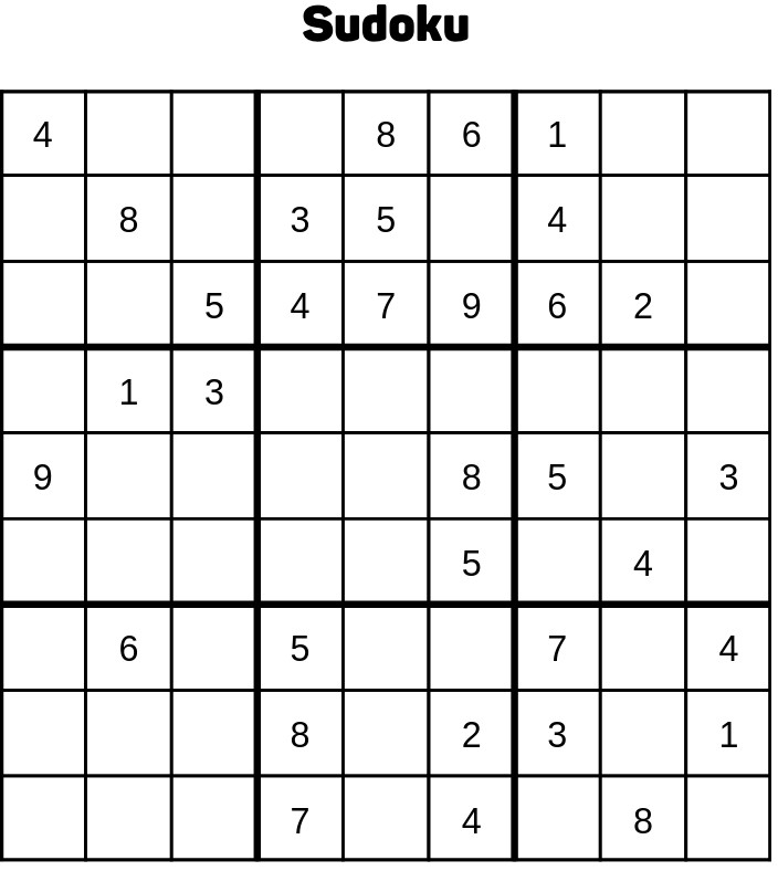 sudoku grid